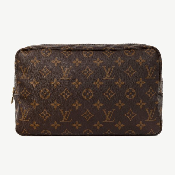 Louis Vuitton Trousse Toilette 28 Monogram Canvas Pouch - Picture 1 of 11